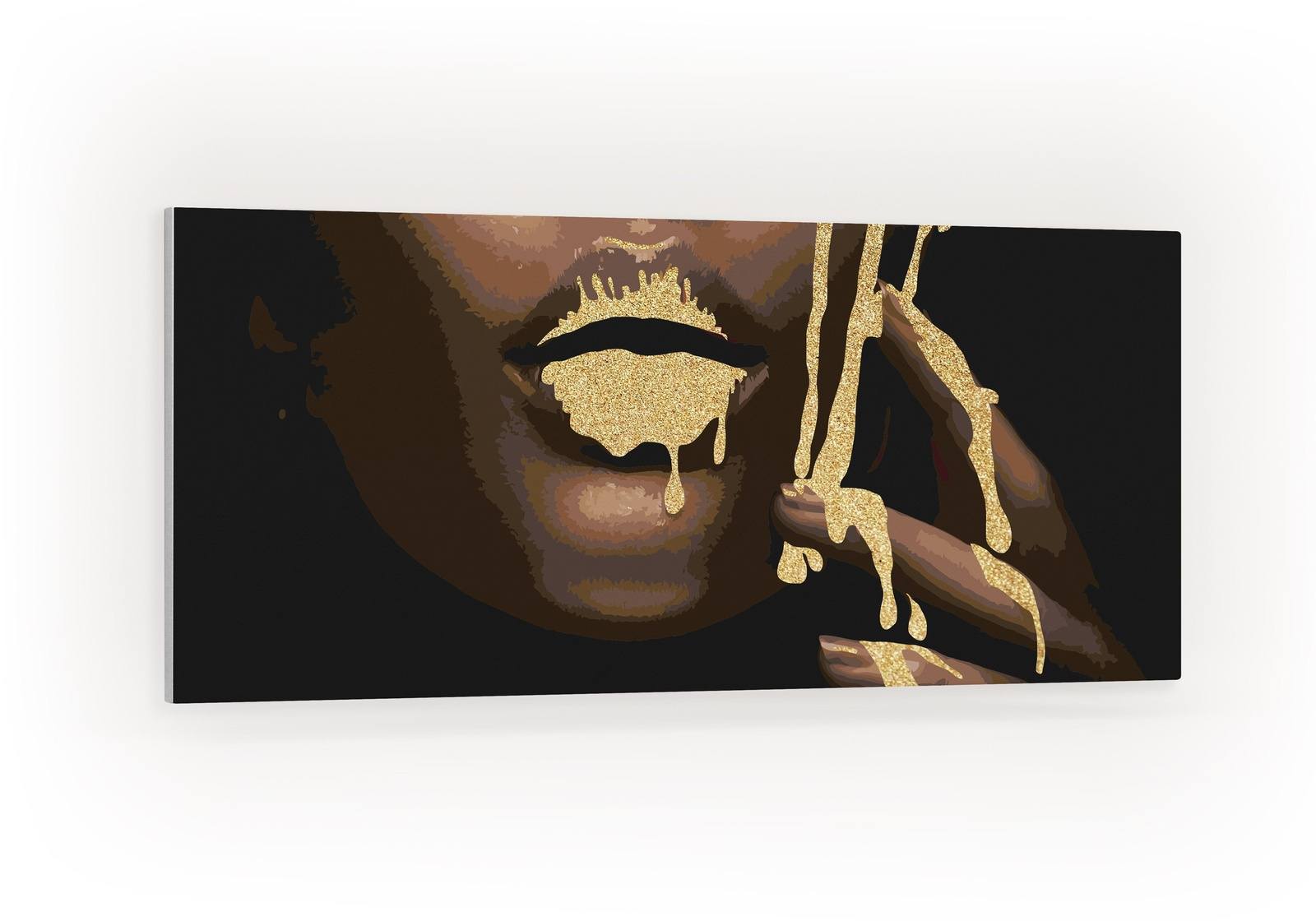„Auksinės Lūpos Afro Mergina“ (Da0700)